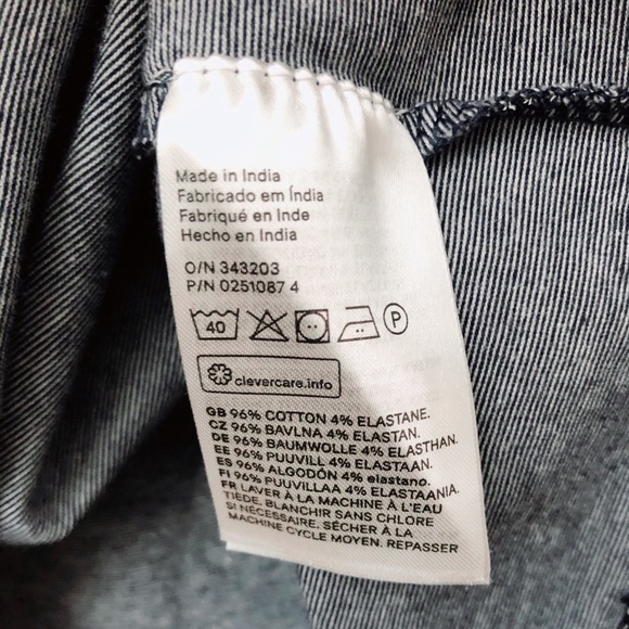 (MENS) H&M | Heathered V-Neck Tee - Picture 4 of 5